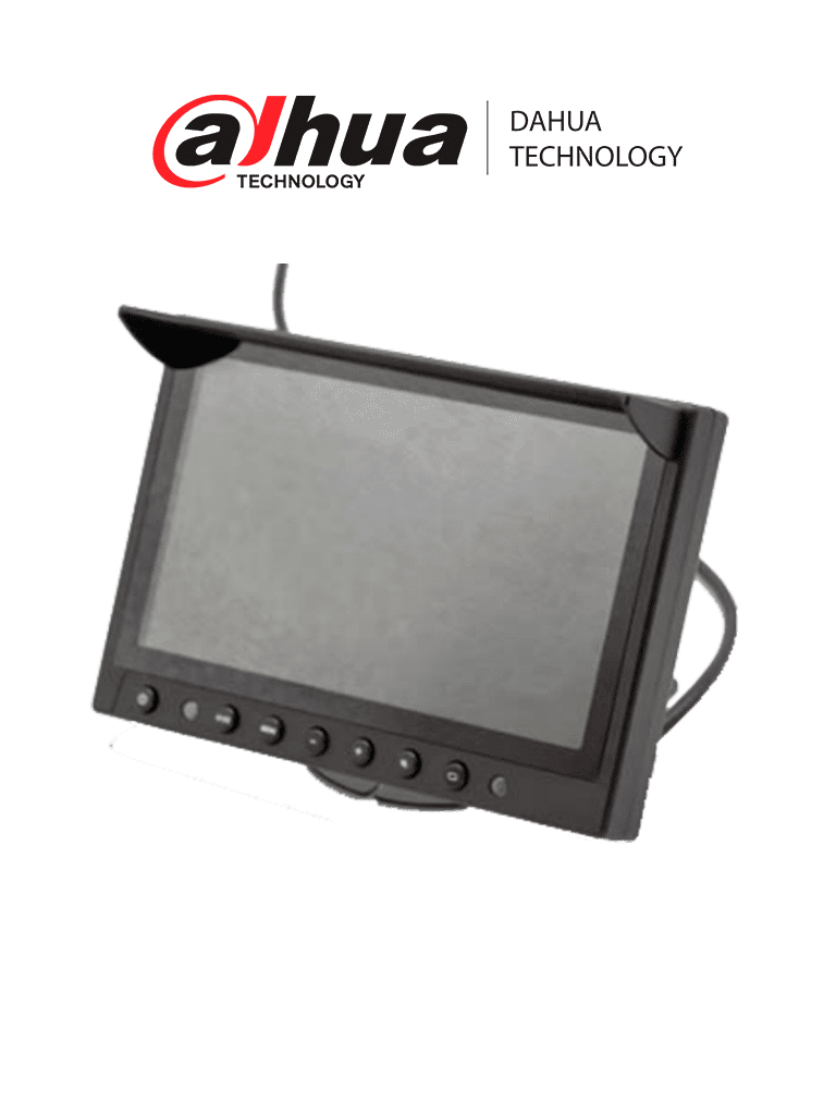 DAHUA DHI-DAE-MLCDF7-E MONITOR LED DE 7 PULGADAS PARA DVR MOVIL CONECTOR M12