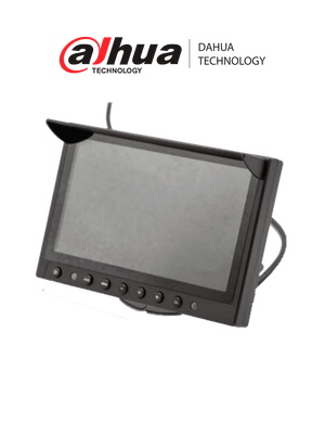 DAHUA DHI-DAE-MLCDF7-E MONITOR LED DE 7 PULGADAS PARA DVR MOVIL CONECTOR M12