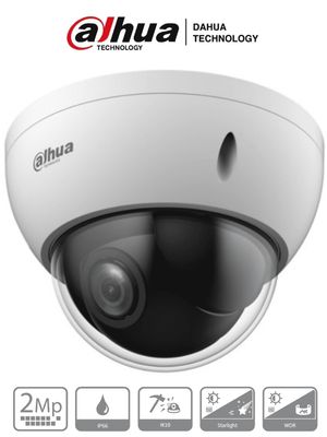 DAHUA DH-SD22204DBN-GC CAMARA TIPO PTZ DE 2MP 4X IP66 IK10