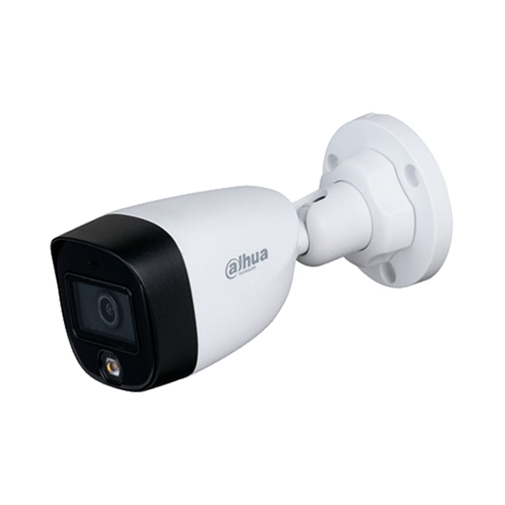 DAHUA DH-HAC-HFW1209CLN-LED CAMARA TIPO BALA 2MP FULLCOLOR LENTE FIJO IR 20M IP67 HIK602