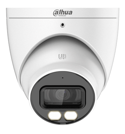 DAHUA DH-HAC-HDW1239TN-IL-A CAMARA TIPO TURRET 2MP LENTE FIJO DUAL LIGHT IR PAR 40MTS IP67