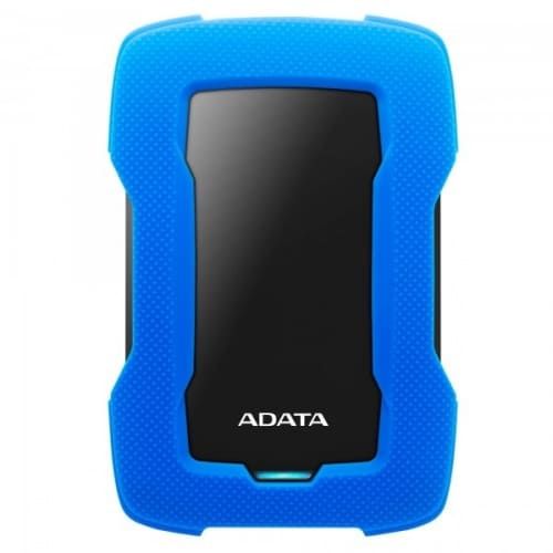 ADATA AHD330-1TU31-CBL DISCO DURO EXTERNO 3.2 1TB COLOR AZUL INCLUYE ESTUCHE CONTRA GOLPES