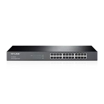 TP-LINK TL-SF1024 SWITCH PARA MONTAR EN RACK 24 PUERTOS 10/100 19 PULGADAS NO ADMINISTRABLE