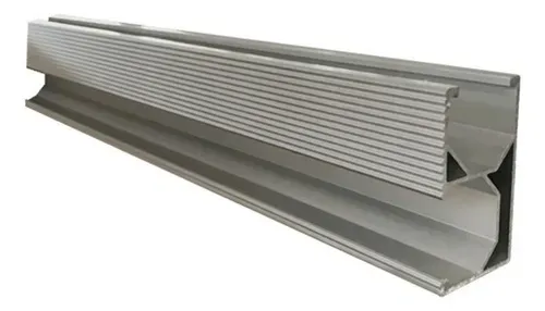 CDP SOLAR  RIEL DE 4 METROS ESTRUCTURA DE ALUMINIO  PARA PANEL SOLAR