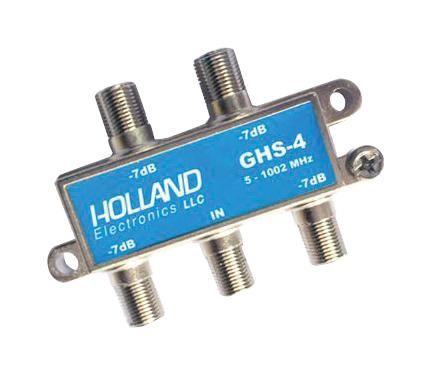 HOLLAND GHS-4* SPLITTER 4 VIAS 5-1000MHZ
