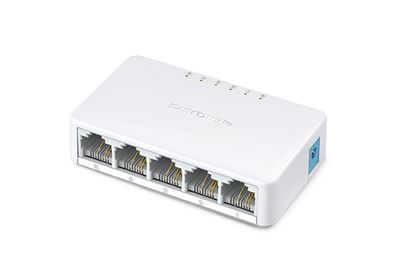 MERCUSYS MS105 SWITCH MINI DE ESCRITORIO 5 PUERTOS