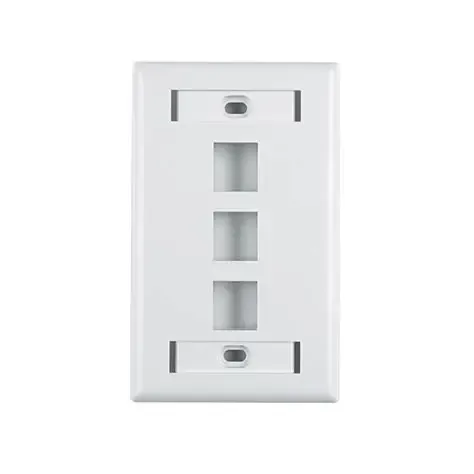 LINET PLACA 3 PUERTOS/ BLANCO