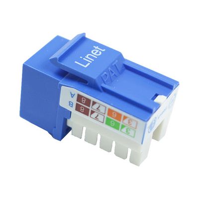 LINET DADO 90 GRADOS CAT5E/ AZUL