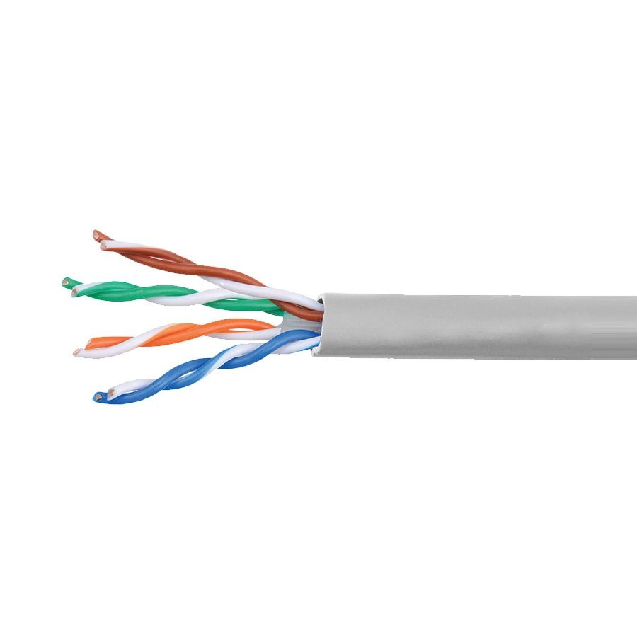 LINET BOBINA 305 METROS CABLE UTP CAT 6 INTERIOR GRIS