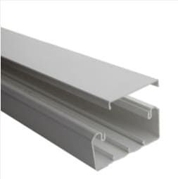 DEXSON CANALETA BLANCA 100 X 45 LARGO 2 MTS CON TAPADERA INCLUIDA