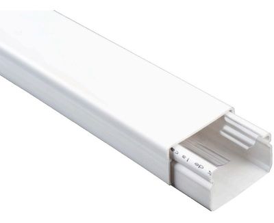 DEXSON CANALETA BLANCA 60 X 40 MM LARGO 2 METROS