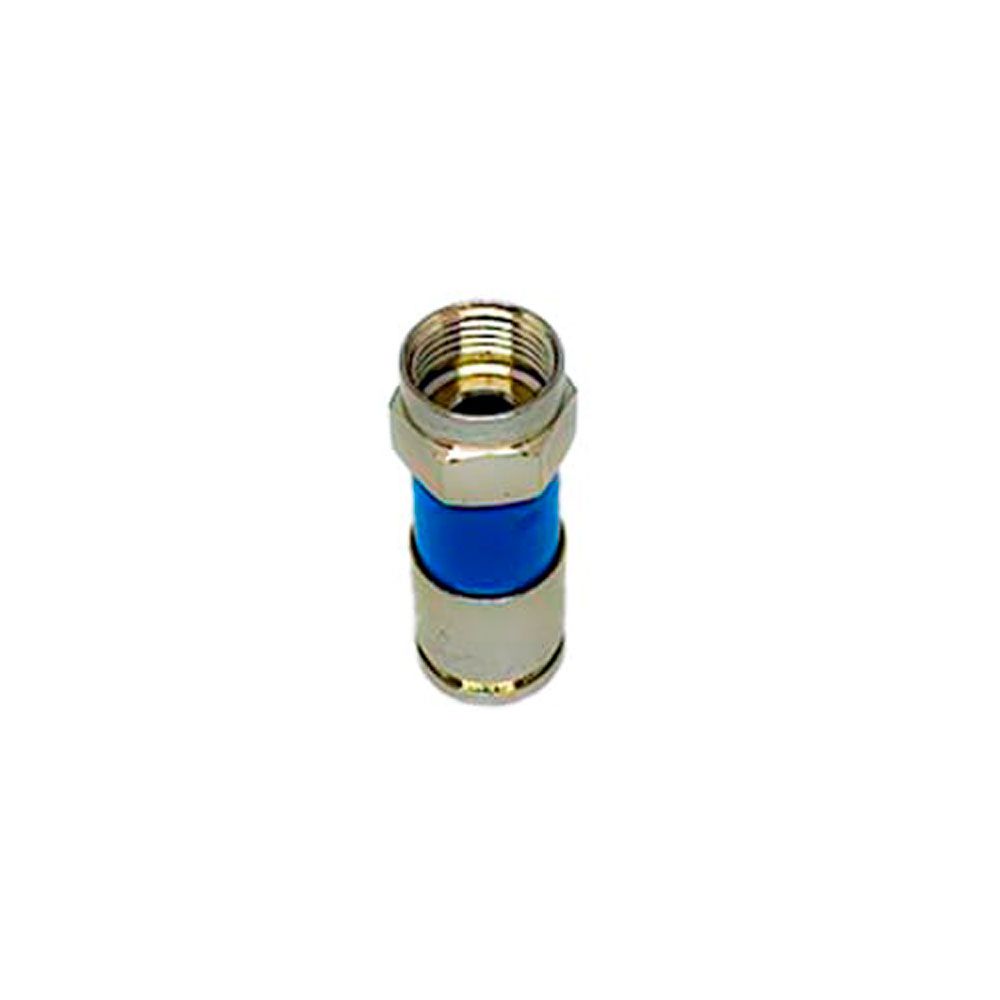 LINET CONECTOR F PARA RG-6 UNIVERSAL DE COMPRESION