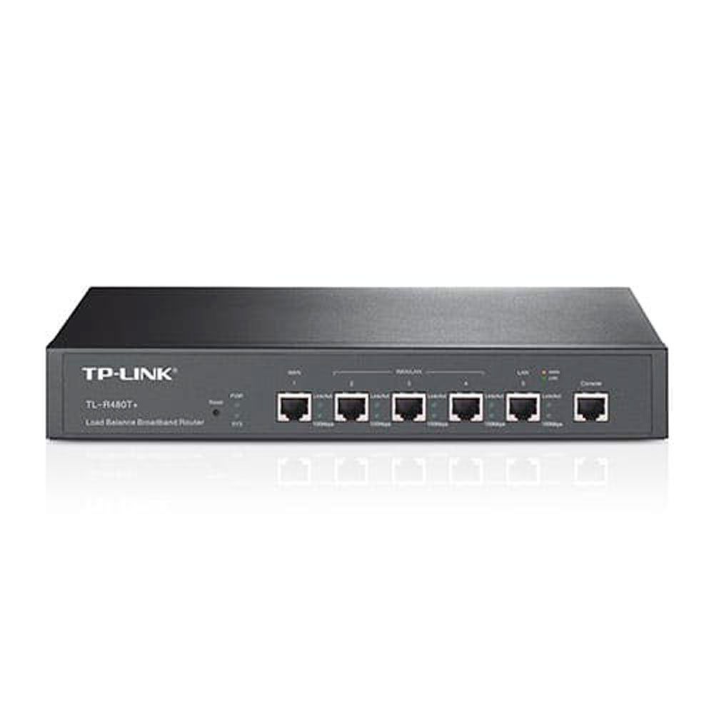 TP-LINK TL-R480T ROUTER BALANCEADOR DE CARGA BANDA ANCHA HASTA 4 PUERTOS WAN ADMINISTRABLE