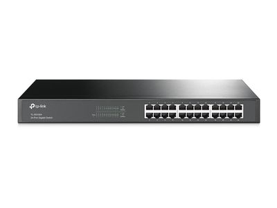 TP-LINK TL-SG1024 SWITCH PARA RACK 24 PUERTOS 10/100/1000 19 PULGADAS NO ADMINISTRABLE