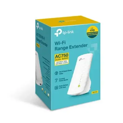 TP-LINK RE220 EXTENSOR INALAMBRICO AC750 VELOCIDAD HASTA 750MBPS