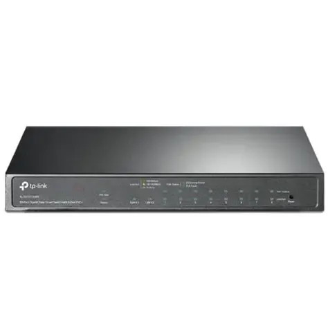 TP-LINK TL-SG1210MPE SWITCH 10 PUERTOS GIGABIT 8 PUERTOS POE + 2 PUERTO SFP