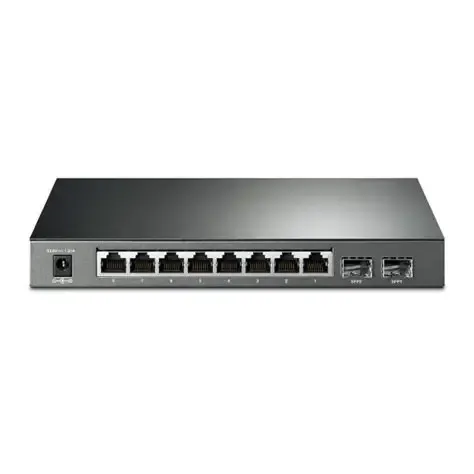 TP-LINK TL-SG2210P SWITCH 8 PUERTOS JETSTREAM, GIGABIT POE, 2 PUERTOS SFP