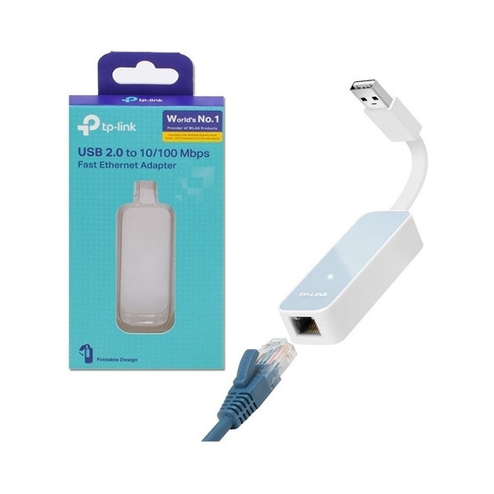 TP-LINK UE200 ADAPTADOR DE RED USB 2.0 A ETHERNET 100MPBS
