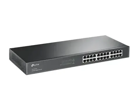 TP-LINK TL-SG1024D SWITCH PARA MONTAR EN RACK 24 PUERTOS 10/100/1000 13 PULGADAS NO ADMINISTRABLE