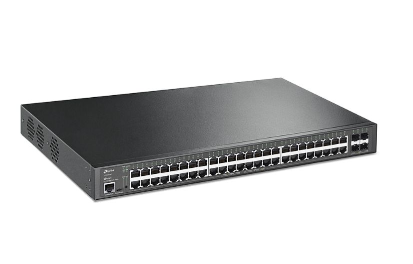 TP-LINK TL-SG3452XP SWITCH ADMINISTRABLE 52 PUERTOS GIGABIT L2+ CON 48 PUERTOS POE OMADA POE