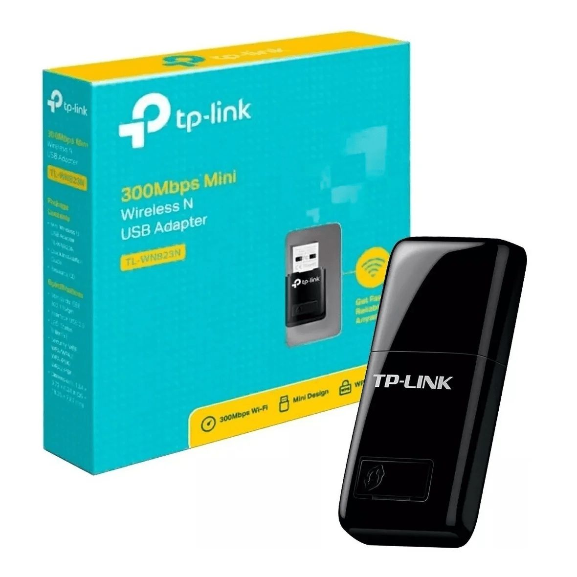 TP-LINK TL-WN823N MINI ADAPTADOR INALAMBRICO N A 300MBPS TECONOLOGIA MIMO