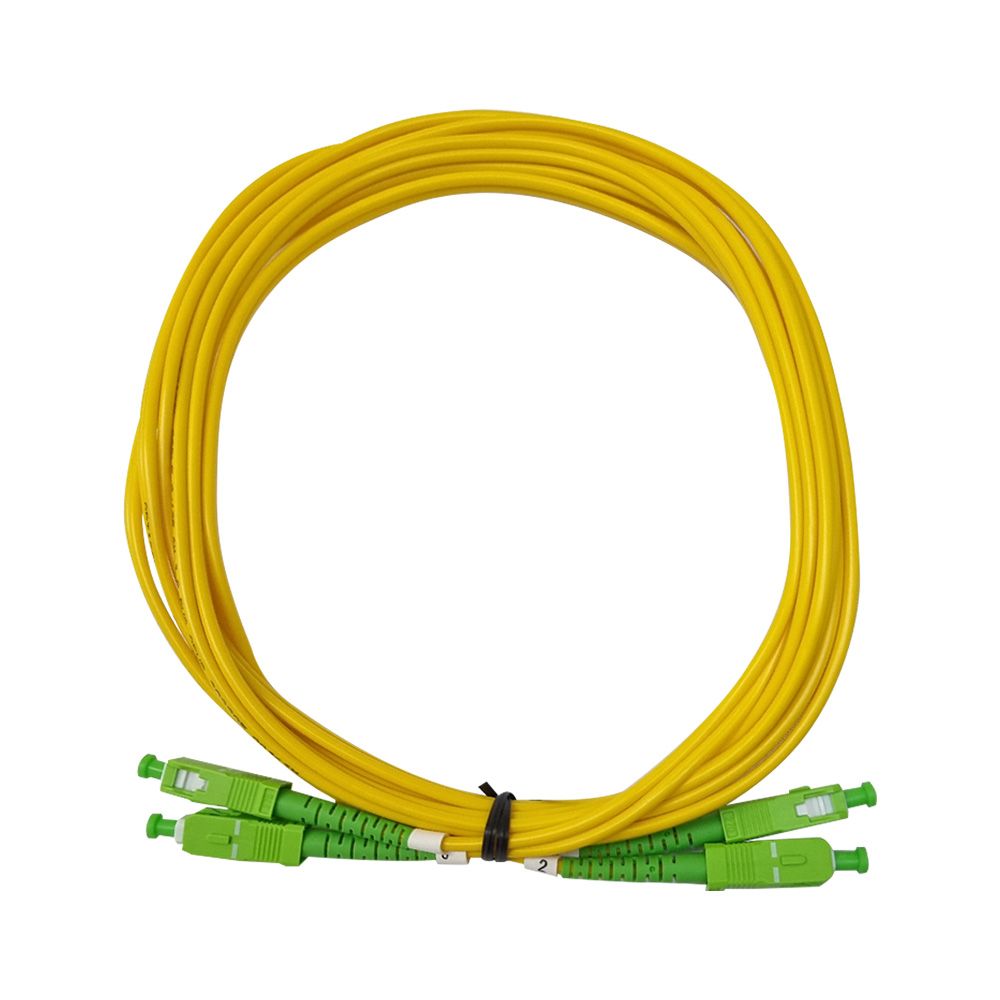 LINET PATCH CORD DE FIBRA OPTICA MONOMODO 9/125, SC/APC-SC/APC SIMPLEX 1.5 METROS