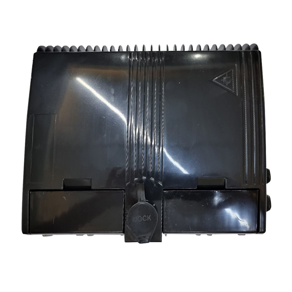 LINET CAJA TERMINAL 12 PUERTOS PARA EXTERIOR. SIN ADAPTADORES Y SIN PIGTAIL, NEGRA