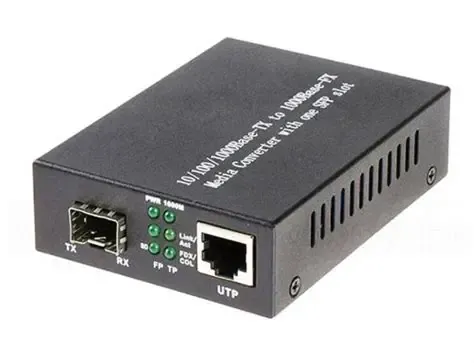 LINET MEDIA CONVERTER MONOMODO 10/100/1000, SFP TRANSCEIVER (NO INCLUYE MODULO SFP)