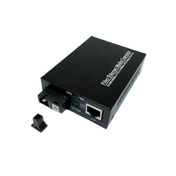 LINET MEDIA CONVERTER MONOMODO 10/100  20KM PAREJA