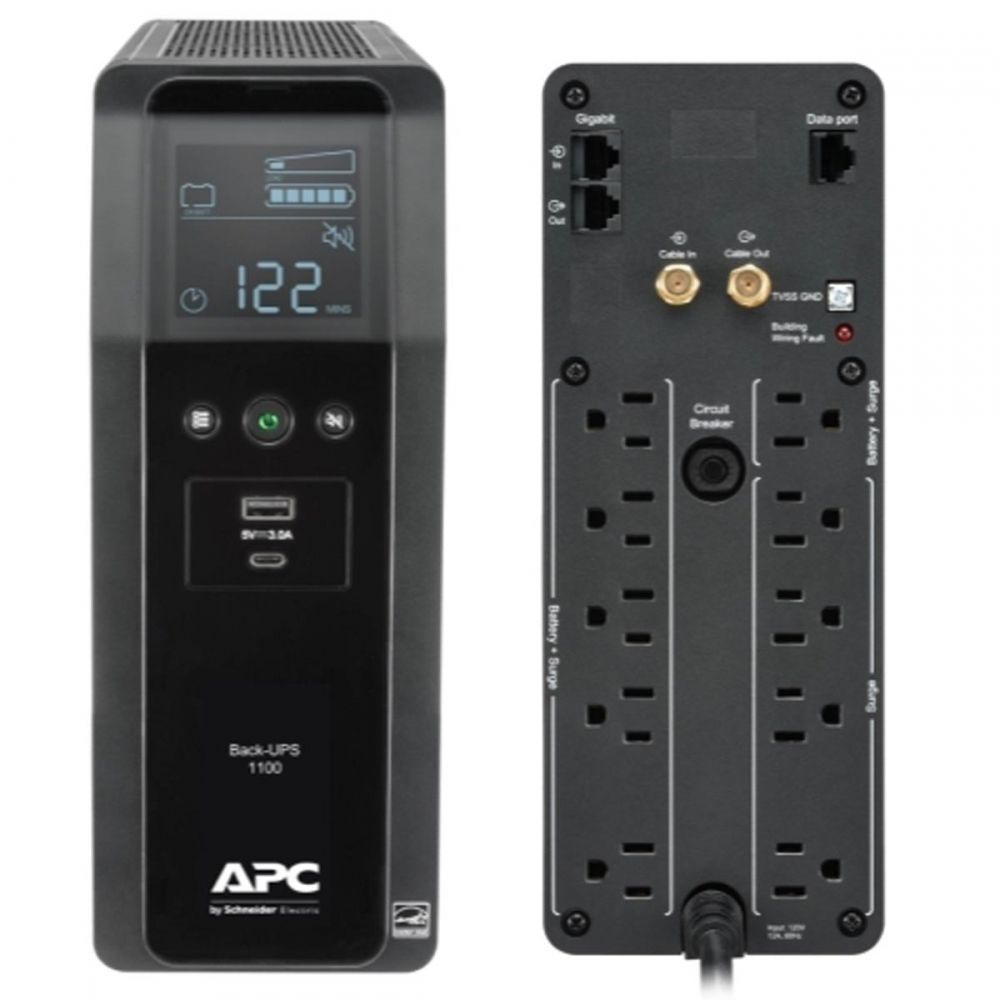 APC BR1100M2-LM UPS PRO 1100VA,10 TOMAS,120V
