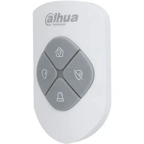 DAHUA DHI-ARA24-W2 CONTROL REMOTO PARA ARMADO Y DESARMADO DE 4 FUNSIONES HIK306