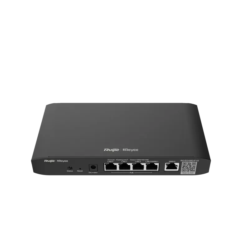 RUIJIE RG-EG105G CONTROLADOR ADMINISTRABLE EN LA NUBE V2 INTERNET MULTI WAN 5 PUERTOS