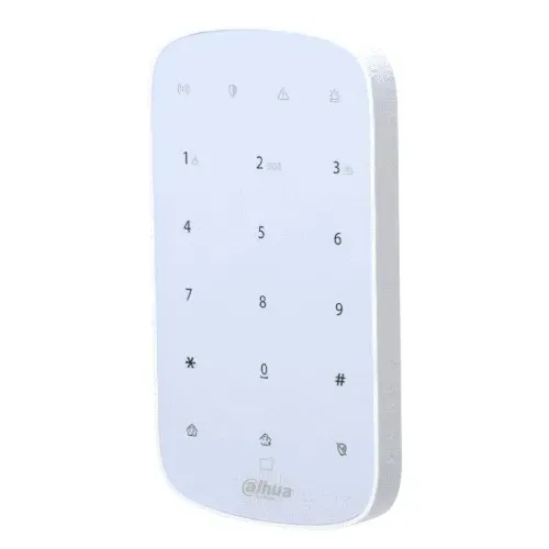 DAHUA DHI-ARK30T-W2 TECLADO INALAMBRICO PARA ARMAR Y DESARMAR CON CONTRASEÑA Y TARJETA HIK209