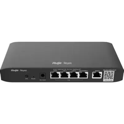 RUIJIE RG-EG105G-P-V3 ROUTER 4 PUERTOS POE INTERNET MULTI WAN 5 PUERTOS