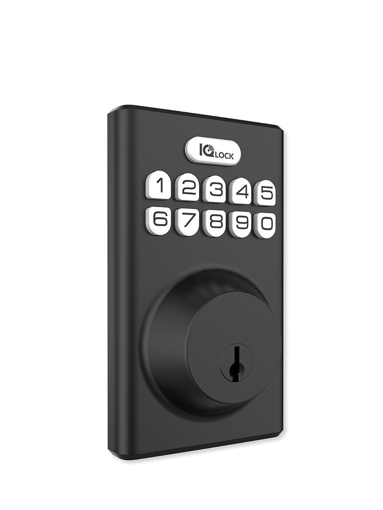 QOLSYS IQDLK-PGK-MB CERRADURA POWERG CON CODIGO COLOR NEGRO MATE