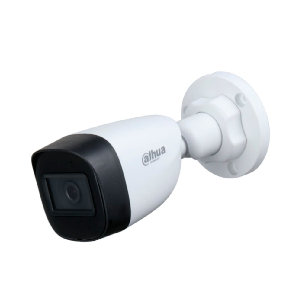 DAHUA DH-HAC-HFW1200CN-A CAMARA TIPO BALA 2MP CON AUDIO LENTE FIJO IR 30M IP67 HIK490