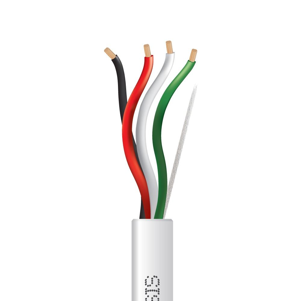 GENESIS 21041101 BOBINA DE CABLE MULTIFILAR CALIBRE 22 DE 4 HILOS 305 MTS