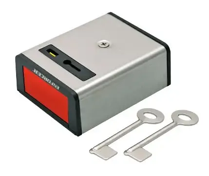 ENFORCER SS-078Q BOTON DE PANICO TIPO PUSH CON CARCASA METALICA