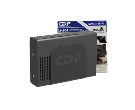 CDP L1-504 UPS 500VA/250W (litio, 4 tomas)