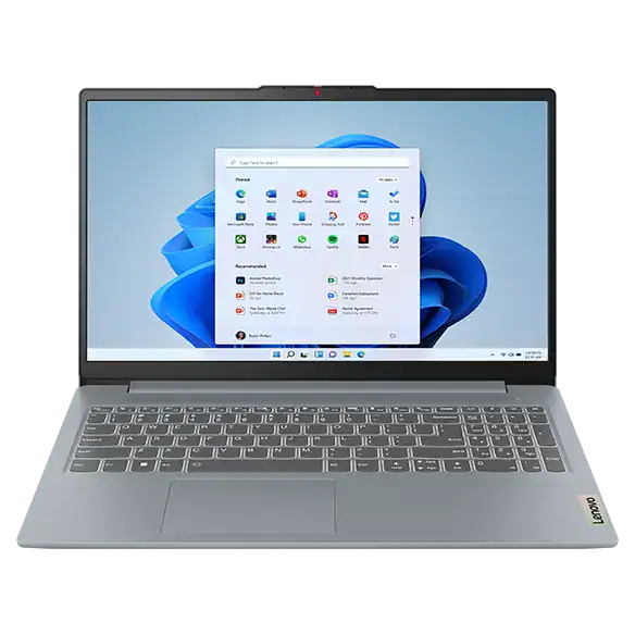 Lenovo IdeaPad - Notebook - "15.6" AMD Ryzen 5 7520U / 4.3 GHz-8 GB-LPDDR5 SDRAM-SSD-AMD Radeon 610M-Windows 11 Home