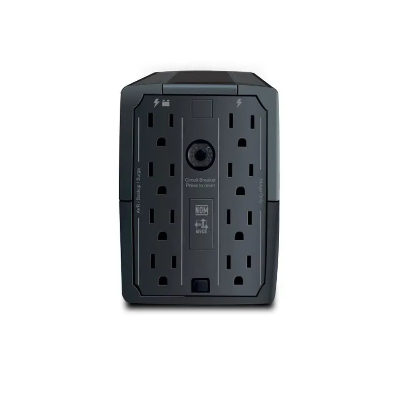 UPS CDP R-UPR508 Interactivo 500VA 250W 8 Tomas y 6 Puertos USB