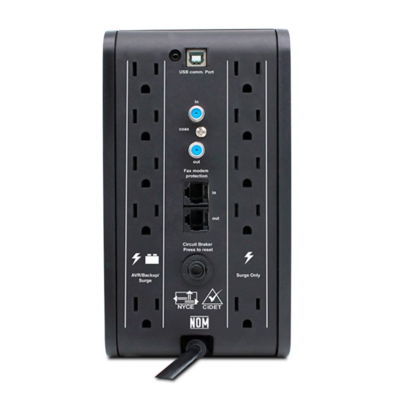 UPS CDP R-SMART2010 Interactivo 2000VA 1200W 10 Tomas Pantalla LCD