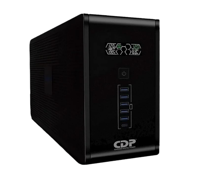 CDP R-SMART-1210 UPS 1200VA 720W 10 TOMAS PANTALLA LCD INTERACTIVO