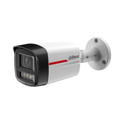 Cámara IP Bullet Dahua DH-IPC-HFW2449TL-S-PRO 4MP WizColor Micrófono IR 50m