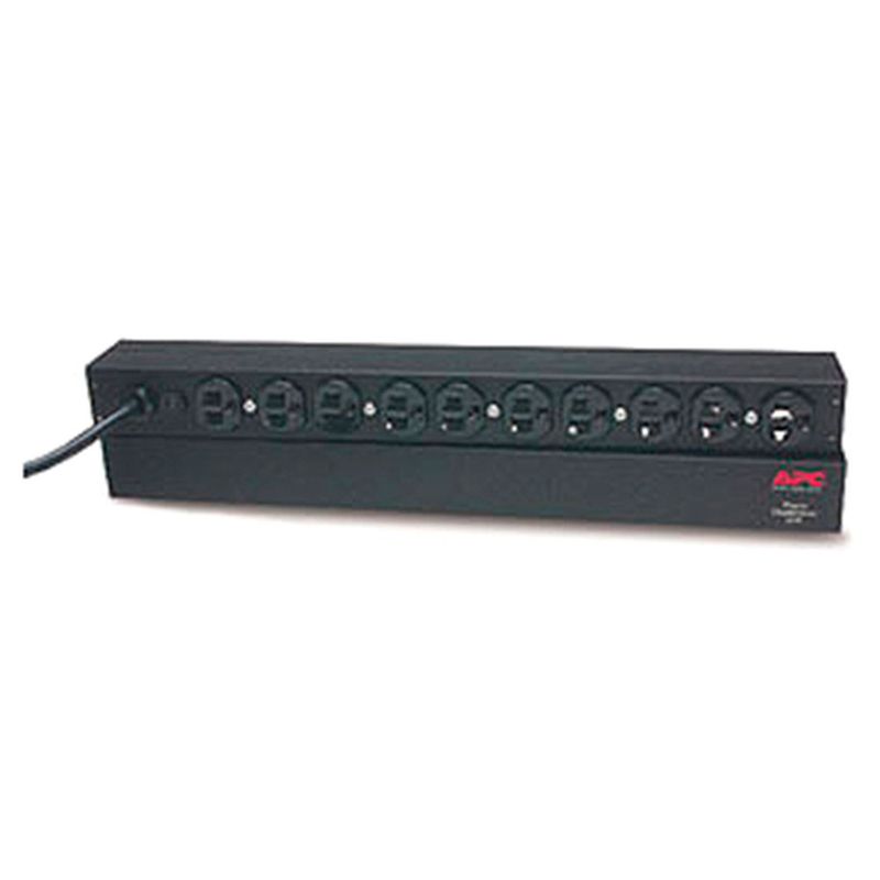 PDU APC Basic Rack AP9562 1U 10 Tomas 15A 120V