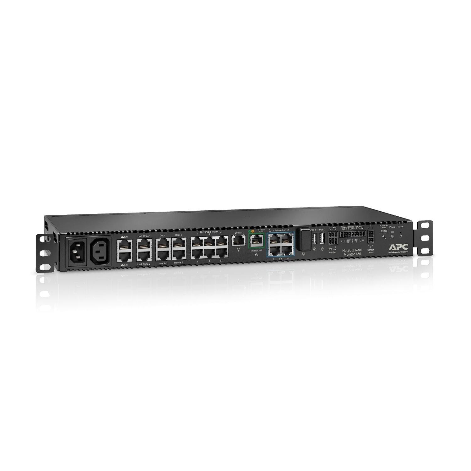 Monitor de Rack APC NetBotz 750 NBRK0750 Gestión y Seguridad Ambiental