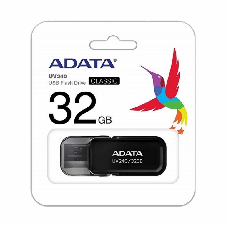 ADATA AUV240-32G-RBK USB 2.0 NEGRA PLASTICA