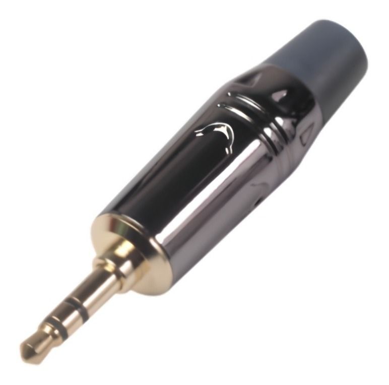 MIYAKO PVZ-151 CONECTOR 3.5MM, NEGRO METÁLICO