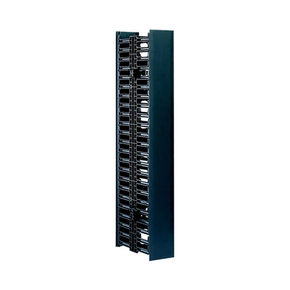 LINET ORGANIZADOR VERTICAL DOBLE PARA RACK 120*100
