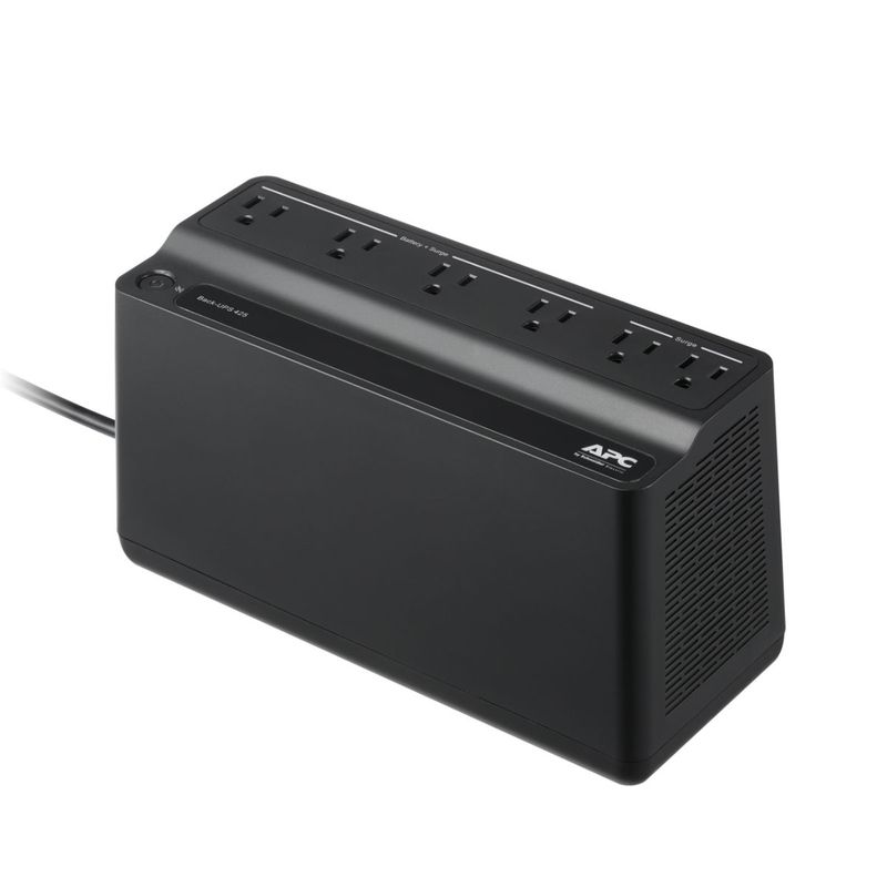 UPS APC Back-UPS BE425M-LM 425VA 255W 6 Tomas 120V